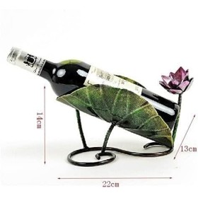 Porte Bouteilles Porte-Verre à vin Casier à vin Casier à Bouteilles Mode Moderne Lotus Décoration Casier à vin Salon Décorati