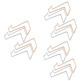 Homoyoyo 12 Pièces Casier à Vin en Fer Présentoirs Porte- De Vin Les Métaux Porte- De Whisky Plateau De De Vin Vinrateur Port