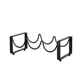 CLoxks Étagère à vin Porte-vins en Fer forgé de Style européen créatif superposé de vin de vin Multi-Bouteille de vin de vin 