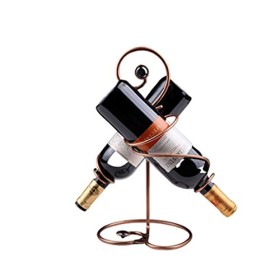 SHERAF Casier à vin sur Pied Casier à vin de Style européen à Deux Bouteilles Le casier à vin sur Pied de Style à lenvers Pe