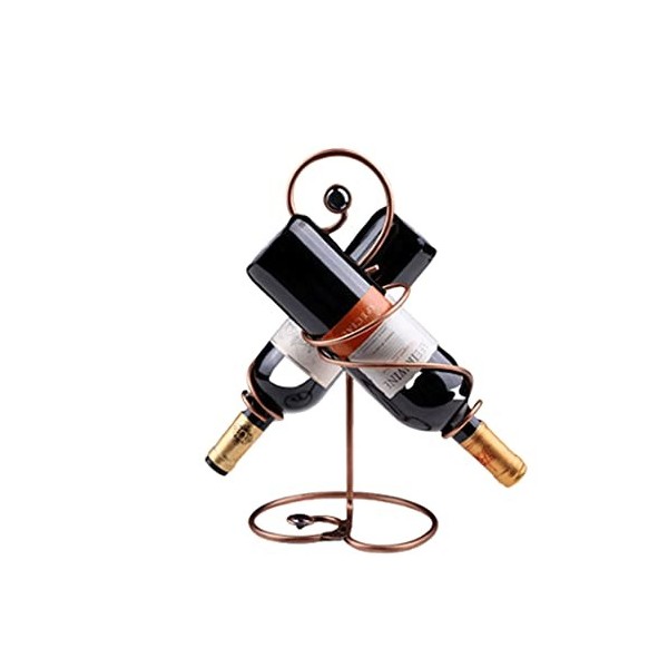 SHERAF Casier à vin sur Pied Casier à vin de Style européen à Deux Bouteilles Le casier à vin sur Pied de Style à lenvers Pe