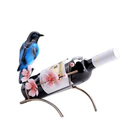 Casier à vin sur pied Casier à vin de style européen Décorations de casier à vin de style simple adaptées aux présentoirs cré