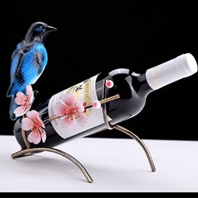 Casier à vin sur pied Casier à vin de style européen Décorations de casier à vin de style simple adaptées aux présentoirs cré