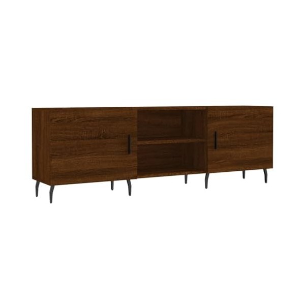 Générique Meuble TV chêne Marron 150x30x50 cm Bois dingénierie,25.9 KG,829115, Meubles, Meubles TV