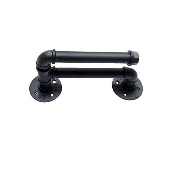 SCIAZA Loft tenture Murale Fer casier à vin rétro Industriel conduites deau Barre décorer étagères à Bouteilles de vin étagè