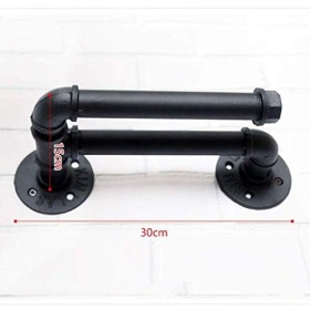 SCIAZA Loft tenture Murale Fer casier à vin rétro Industriel conduites deau Barre décorer étagères à Bouteilles de vin étagè