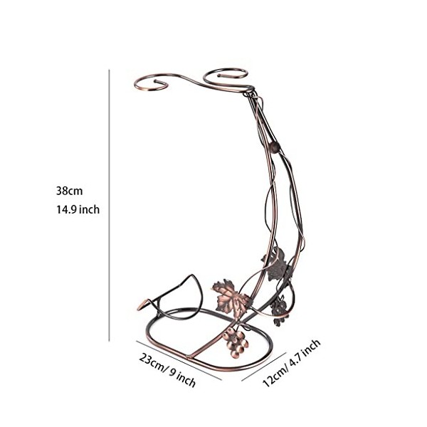 Porte Bouteille Vin Casier à Bouteilles Porte-vin de table avec porte-vin avec support de vin de vin de vin de vin de vin de 