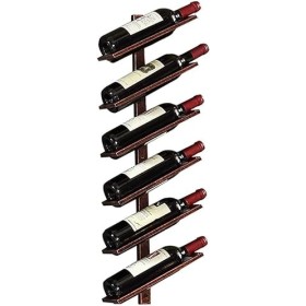 Le casier à vin Mural en Fer forgé Peut être empilé casier à vin placé obliquement casier à Bouteilles de vin européen Simple