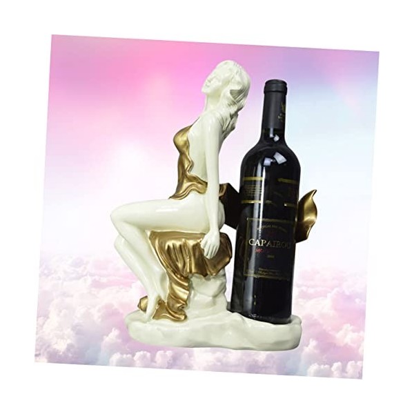 FURLOU 1 pc Vin Rack De Stockage Présentoir À Vin Présentoir À Vin Ruban Casier À Vin Vin Rouge Casier À Vin Décoration Casie