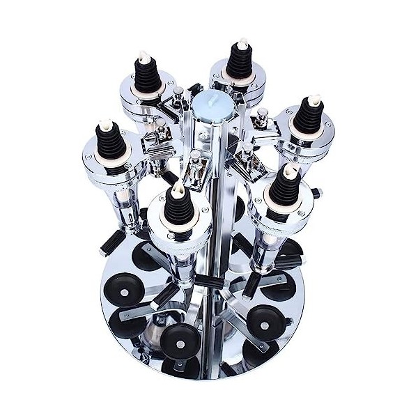 Tenez le Distributeur Optique en Acier Shanghai Six Bouteilles de Rotation de la Tête de Distribution pour les Armoires à Vin