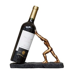 CLoxks casier à vin Wine Rack Creative Salon vin Porte décoration Accueil Vin Cabinet Art Décoration caractère Décoration vin