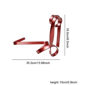 Casier à vin créatif avec Ruban de Couleur à Suspension, casier à vin, équilibre par gravité, Porte-Bouteille de vin, Ornemen