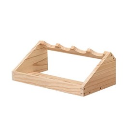 Casier à vin Casier à vin à 4 Bouteilles Présentoir à vin en Bois/Étagère de Stockage de vin sur Pied et sur comptoir - Porte