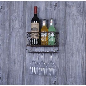 Casier À Vin Accueil Support Rouge Support De Verre À Vin Restaurant Bar S, Support De Verre À Vin Tenture Murale Support De 