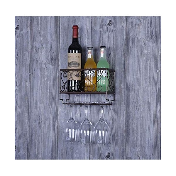 Casier À Vin Accueil Support Rouge Support De Verre À Vin Restaurant Bar S, Support De Verre À Vin Tenture Murale Support De 