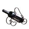Casier à vin Casier à vin en Fil de Fer, Petit casier à vin en Forme de S en Forme de Feuille de Fer – Support à vin créatif 
