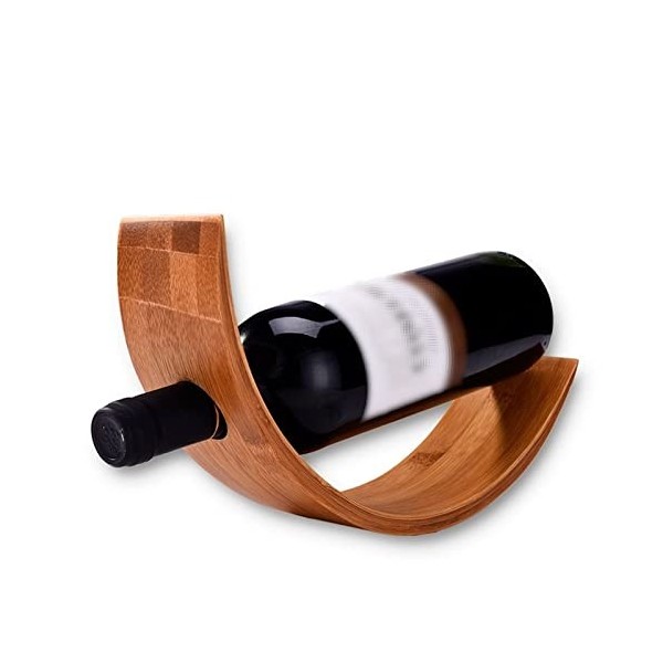 WaLdor Casier à vin Étagère à vin, Acier Inoxydable de Haute qualité, casier à vin, Support à vin, Magasin for comptoir de Ba