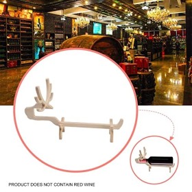 AARONG Casier à vin autoportant Armoires Porte-vin Mural Casier à vin Casier à vin en Bois créatif sur Pied Assemblage Nordiq