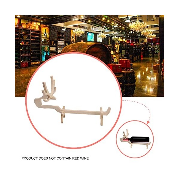 AARONG Casier à vin autoportant Armoires Porte-vin Mural Casier à vin Casier à vin en Bois créatif sur Pied Assemblage Nordiq