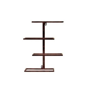 ANSNOW Casier À Vin Mural, Présentoir de Casier À Vin DArt En Fer, Décoration de Casier À Vin, Casier À Vin de Décoration Mu