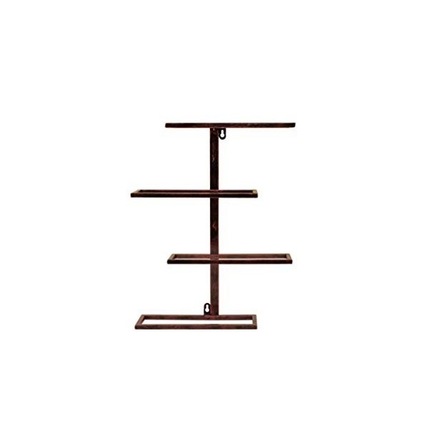 ANSNOW Casier À Vin Mural, Présentoir de Casier À Vin DArt En Fer, Décoration de Casier À Vin, Casier À Vin de Décoration Mu