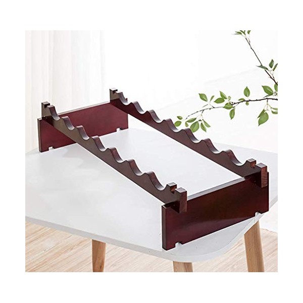 Casier À Vin Accueil Support Rouge Support De Verre À Vin Restaurant Bar S, Décoration Européenne Créative Présentoir En Bois