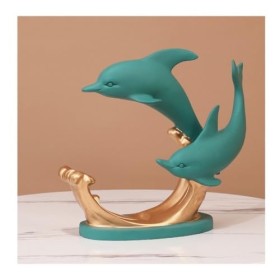 Support De Porte-Bouteille De Vin, Casier à vin européen créatif Dauphin casier à vin décoration Moderne Minimaliste Pendaiso