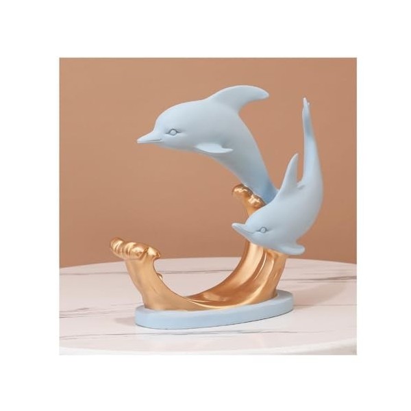 Casier à vin de rangement autoportant Casier à vin européen créatif dauphin casier à vin décoration moderne minimaliste penda