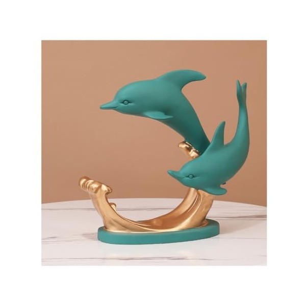 Casier à vin de rangement autoportant Casier à vin européen créatif dauphin casier à vin décoration moderne minimaliste penda