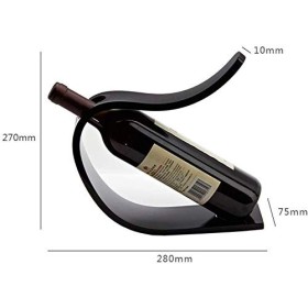 SOVORM Support de Stockage de vin de Table Support de Stockage de vin Casier à vin Simple Personnalité Maison Cuisine Restaur