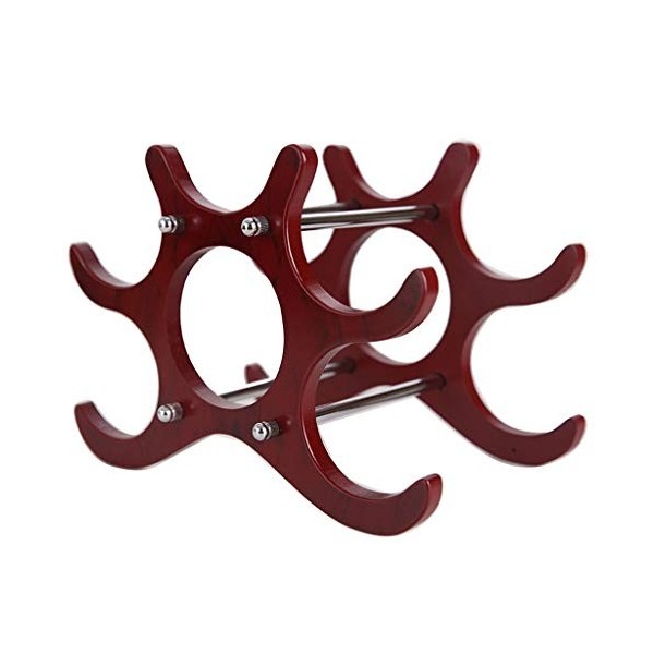 Casier à vin Debout Libre créatif casier à vin en Bois Mode décoration de la Maison casier à vin Rouge comptoir Porte-Bouteil