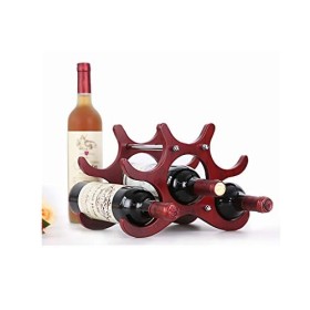 Casier à vin Debout Libre créatif casier à vin en Bois Mode décoration de la Maison casier à vin Rouge comptoir Porte-Bouteil