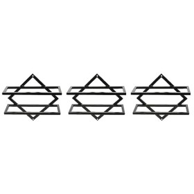 Abaodam 3 Pièces Casier à Vin Mural Support De Stockage De Vin Étagères à Vin Murales Support à Vin Mural Étagère à Vin Décor