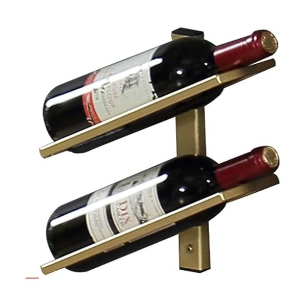 Le casier à vin Mural en Fer forgé Peut être empilé casier à vin placé obliquement casier à Bouteilles de vin européen Simple