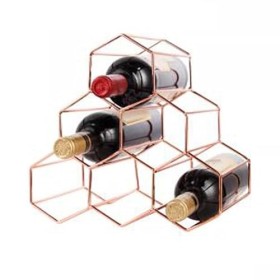 Casier à vin en Fer, casier à Bouteilles de vin, casier à vin autoportant, casier à vin de Table en métal de Fer, casier à vi