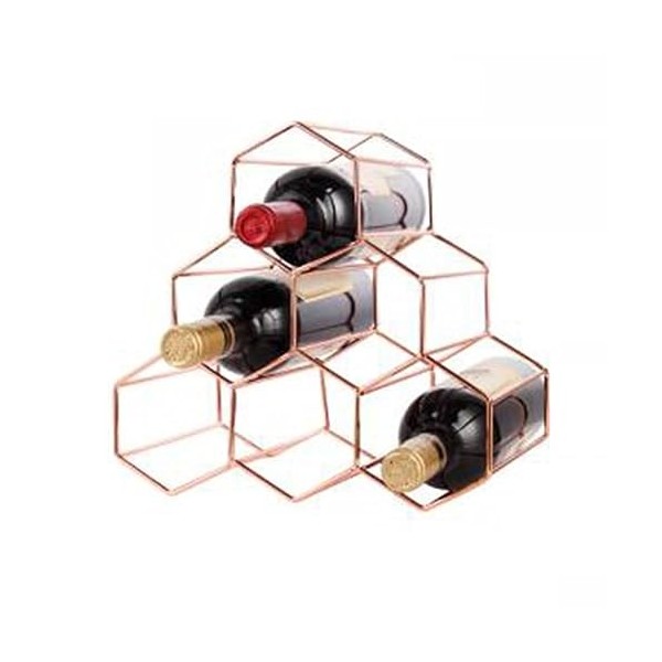 Casier à vin en Fer, casier à Bouteilles de vin, casier à vin autoportant, casier à vin de Table en métal de Fer, casier à vi