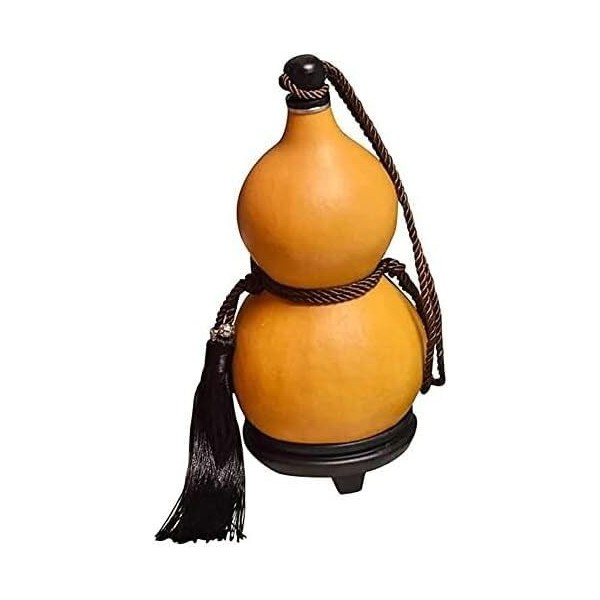 ornements feng shui, bouteille de gourde, Pot à vin Bouteille deau portable en plein air avec pendentif en forme de gourde à