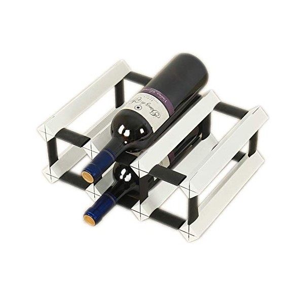 ZYMEN Casier à vin dinstallation Gratuite Domestique Casier à vin en Bois Massif Cave à vin Restaurant Casier à vin Casier à