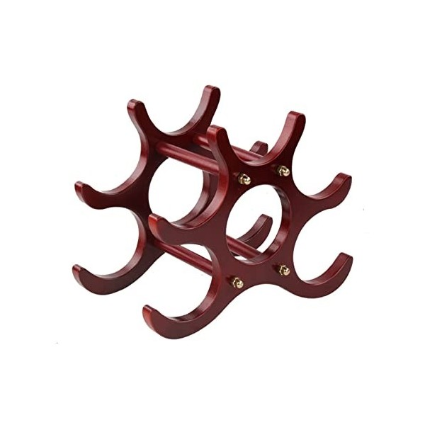 Casier à vin Casier à vin Porte-Bouteille de comptoir Parfait pour la décoration intérieure et la Cuisine Support de Rangemen