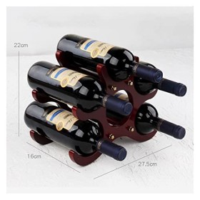 Casier à vin Casier à vin Porte-Bouteille de comptoir Parfait pour la décoration intérieure et la Cuisine Support de Rangemen