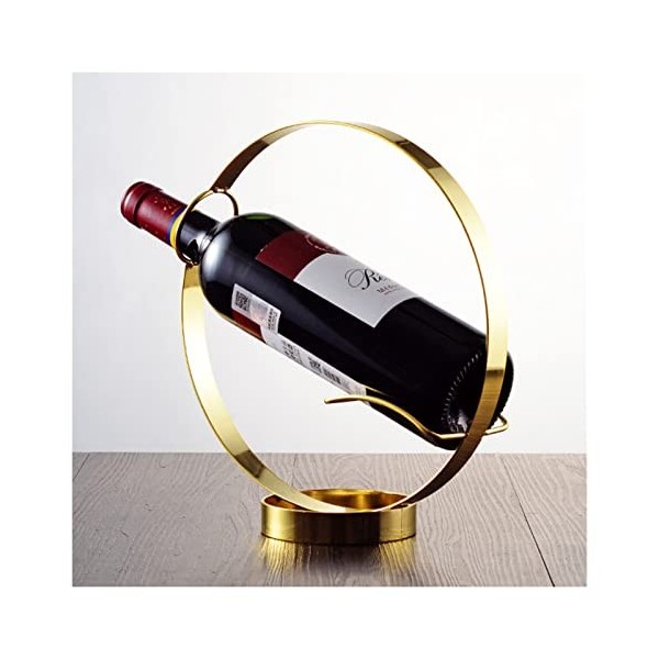 Casier à vin de Table, Support à vin, Porte-Bouteille de vin, décoration, présentoir à vin, casier à vin autoportant pour la 