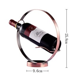 Casier à vin de Table, Support à vin, Porte-Bouteille de vin, décoration, présentoir à vin, casier à vin autoportant pour la 