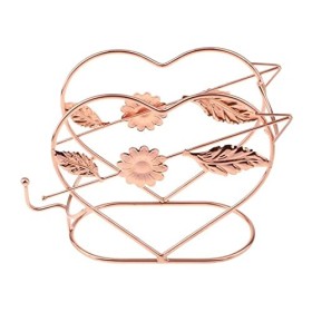 Casier à vin Bouteille Unique Casier à vin en Fer forgé Casier à vin européen créatif Casier à vin en Forme de Coeur Ornement