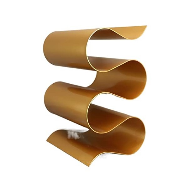 WaLdor Casier à vin Casier à vin en métal en Forme de S, modèle de Salle détude, Salon, Salle à Manger, décoration de Bureau