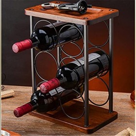 Casier à vin Support de Stockage de vin, Support de Verre à vin Multifonctionnel, Cuisine Domestique, Support de Rangement à 