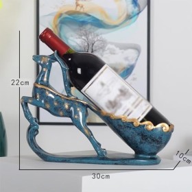 MObyat Casier à vin Casier à vin créatif en Forme de cerf, Porte-Bouteille, casier à vin Rouge, Ornements artisanaux Casier à