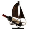 MObyat Casier à vin Casier à vin Support à vin créatif en métal pour Voilier, Support de Bouteille de vin de Table, Support A