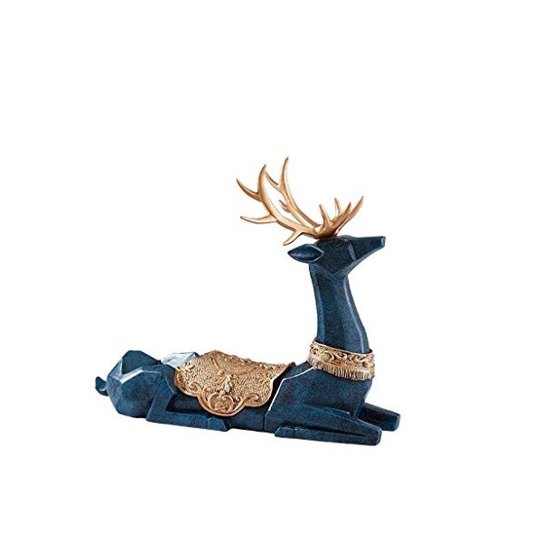 HEXEH Casier à Vin Cerf Support en Forme de vin Sculpture en Forme danimaux Titulaire de vin Décoration intérieure Cadeaux l