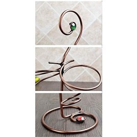 SCIAZA Casier À Vin Européen Porte-Verre À Vin Créatif Casier À Vin De Mode 2 Ensemble Support De Verre Haut Porte-gobelet Su