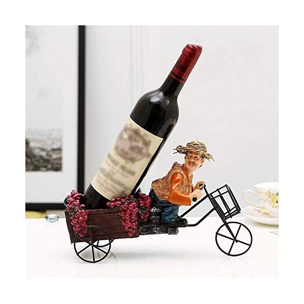 StejaR Casier À Vin Accueil Support Rouge Support De Verre À Vin Bar S,Résine Personnalité Créative Armoire À Vin Décoration 